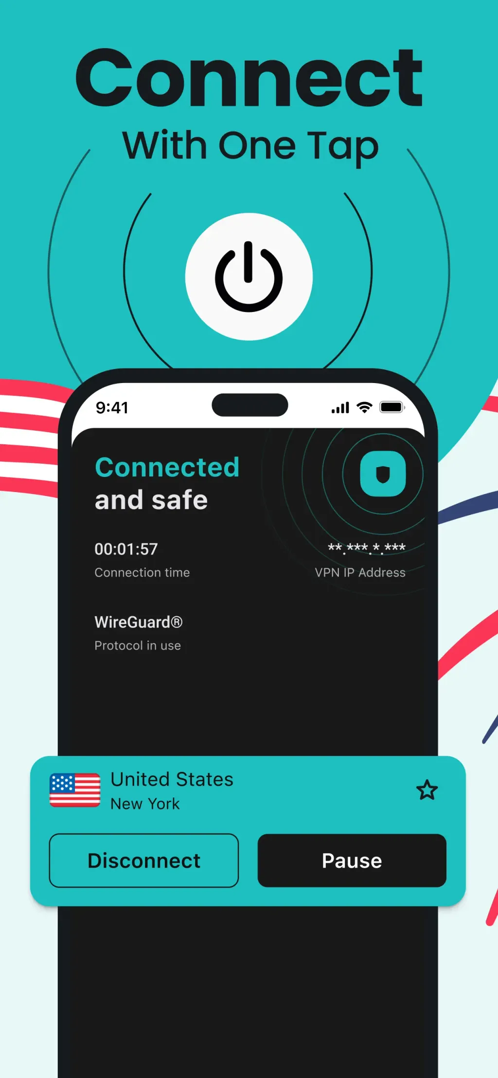 Surfshark VPN: Fast VPN App screenshot 1