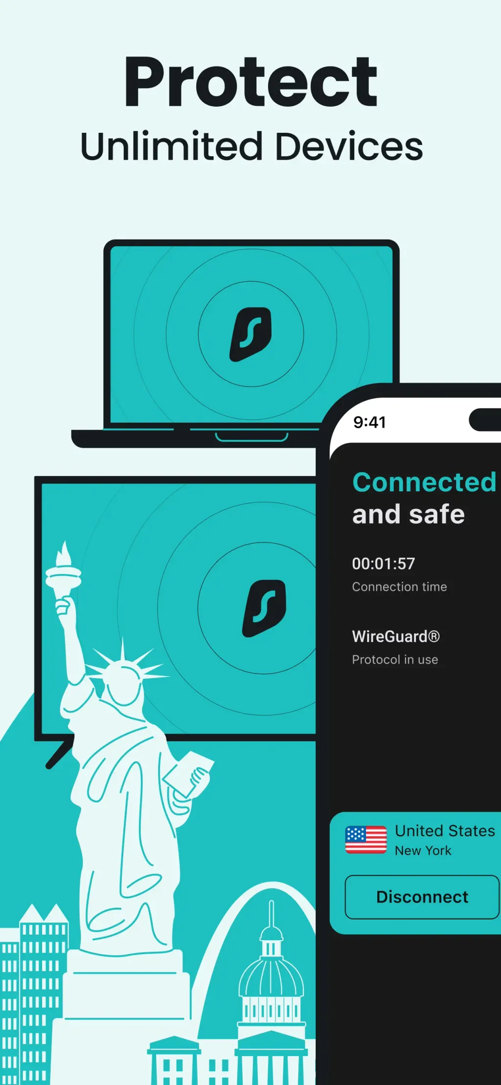 Surfshark VPN: Fast VPN App App Store screenshot 6