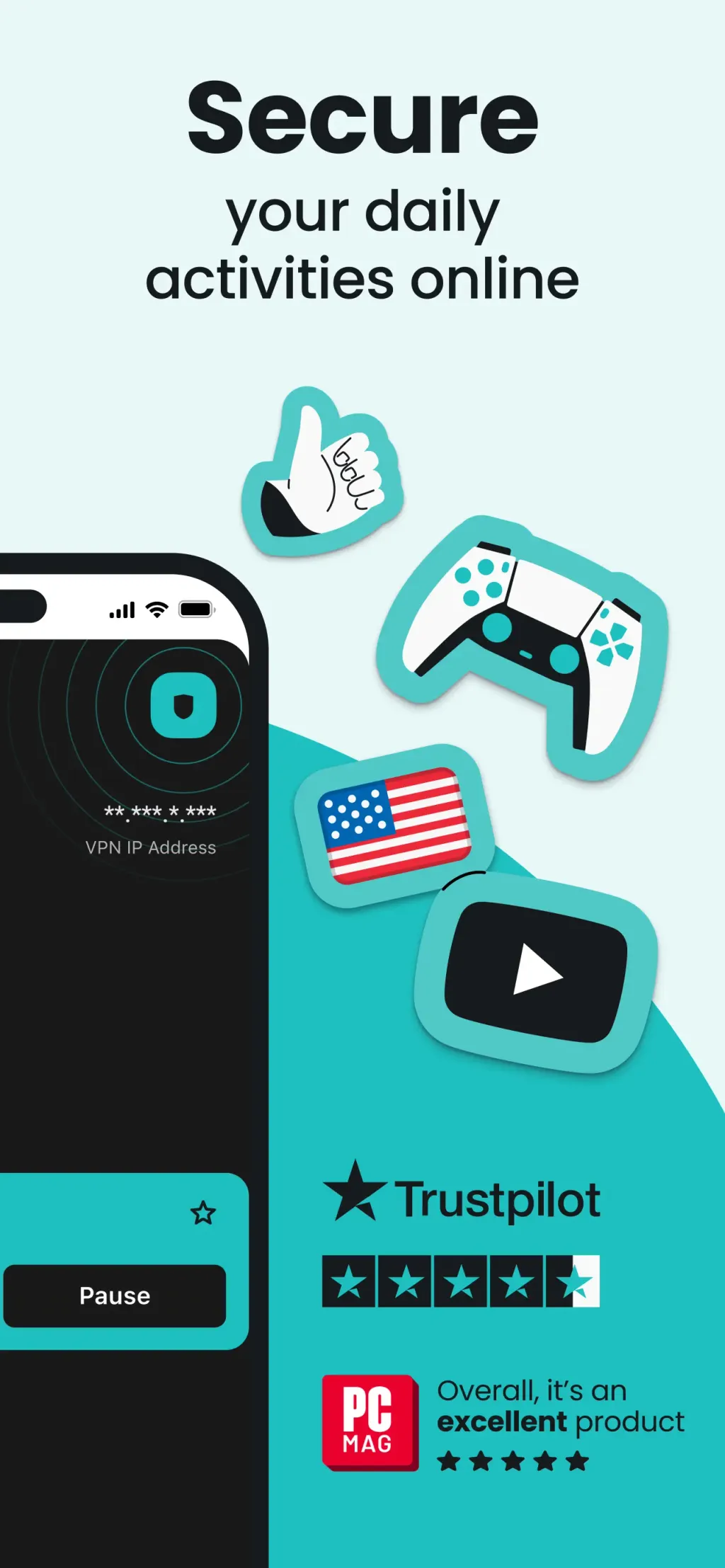 Surfshark VPN: Fast VPN App App Store screenshot 7