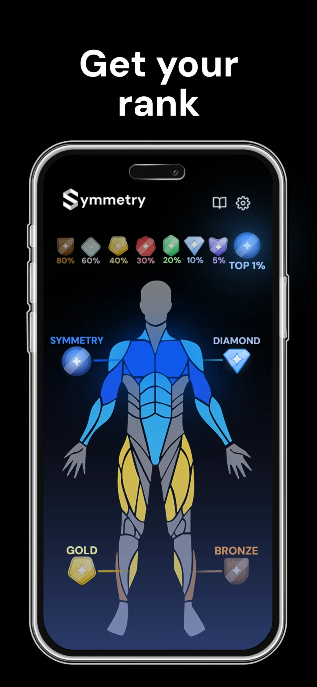 Symmetry: AI Gym Workout Log App Store screenshot 2