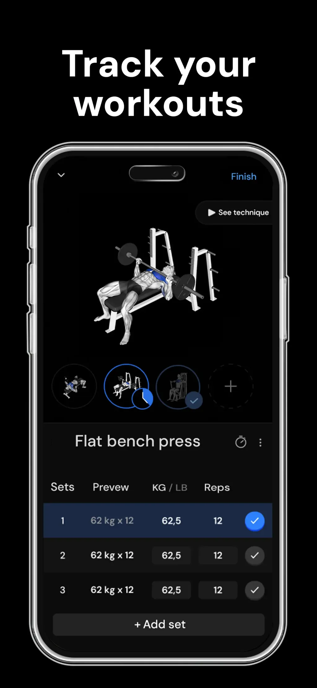 Symmetry: AI Gym Workout Log App Store screenshot 4
