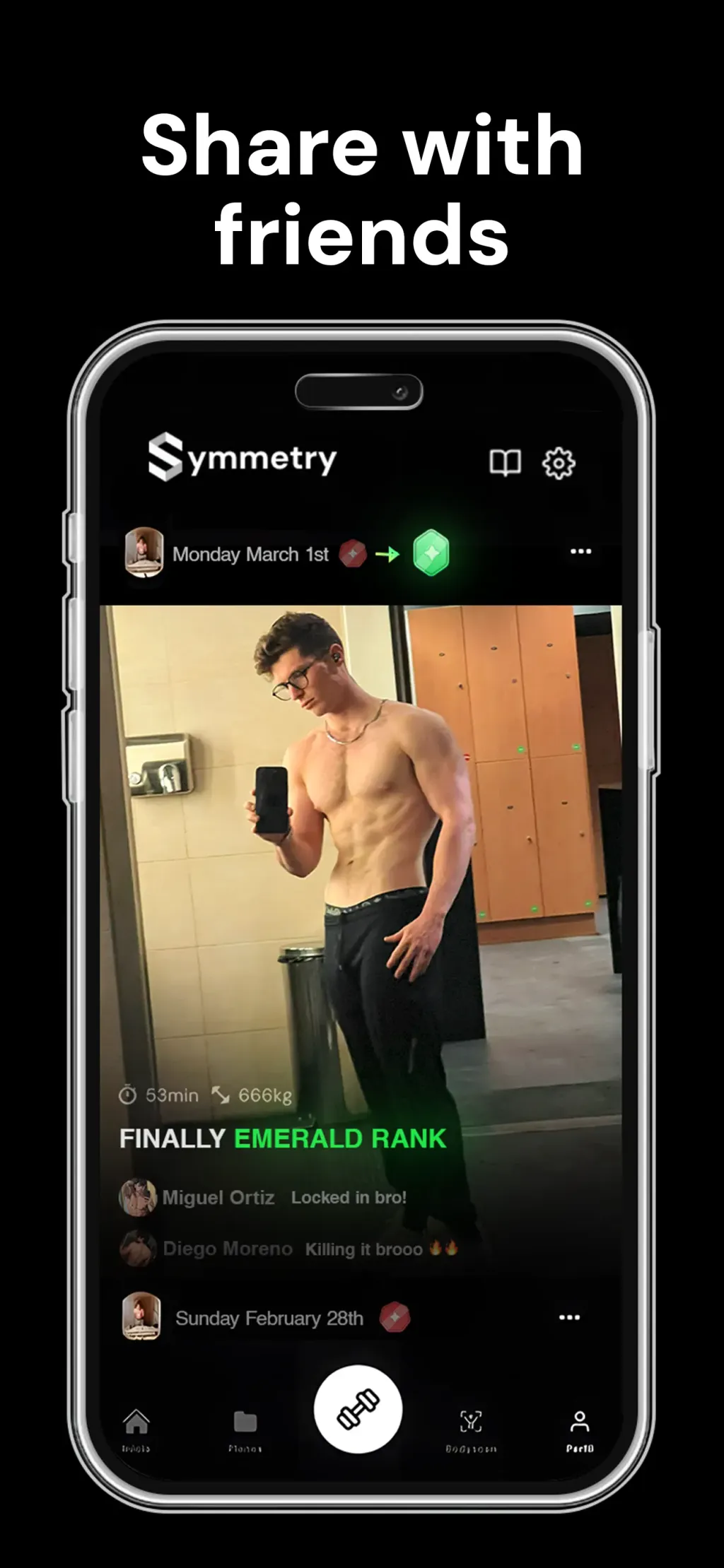 Symmetry: AI Gym Workout Log App Store screenshot 7