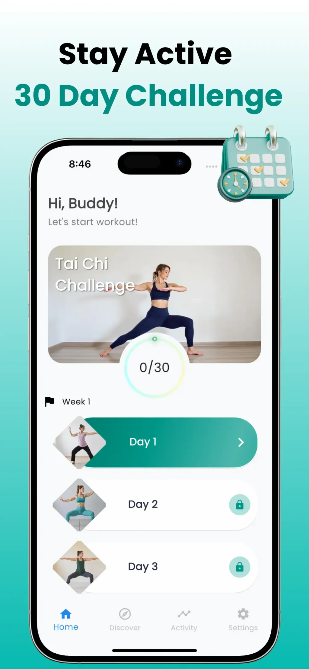 Tai Chi Walking : GentleFit App Store screenshot 4