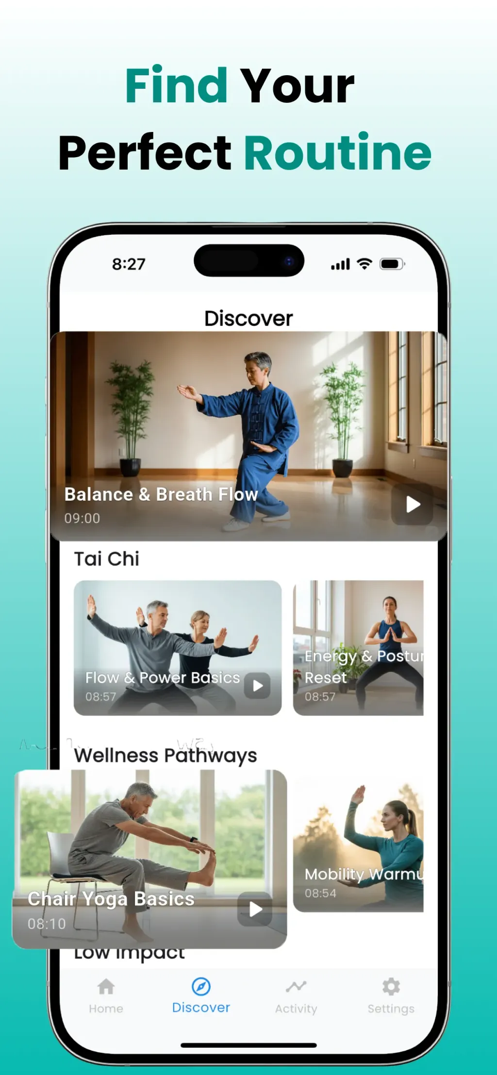 Tai Chi Walking : GentleFit App Store screenshot 5