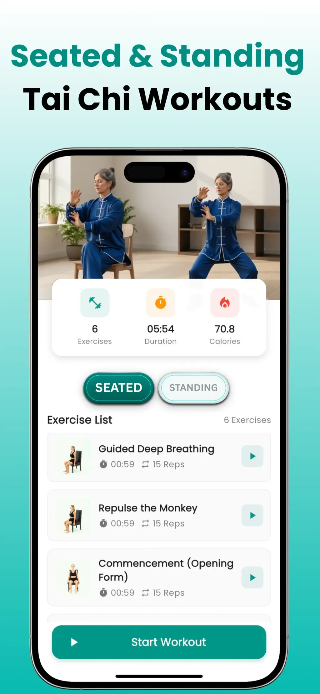 Tai Chi Walking : GentleFit App Store screenshot 7