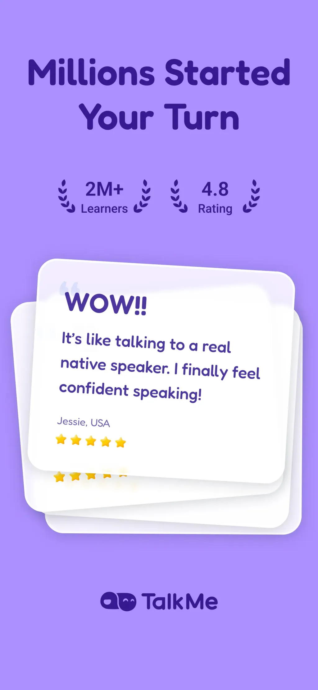 TalkMe: Speak & Learn English screenshot 1