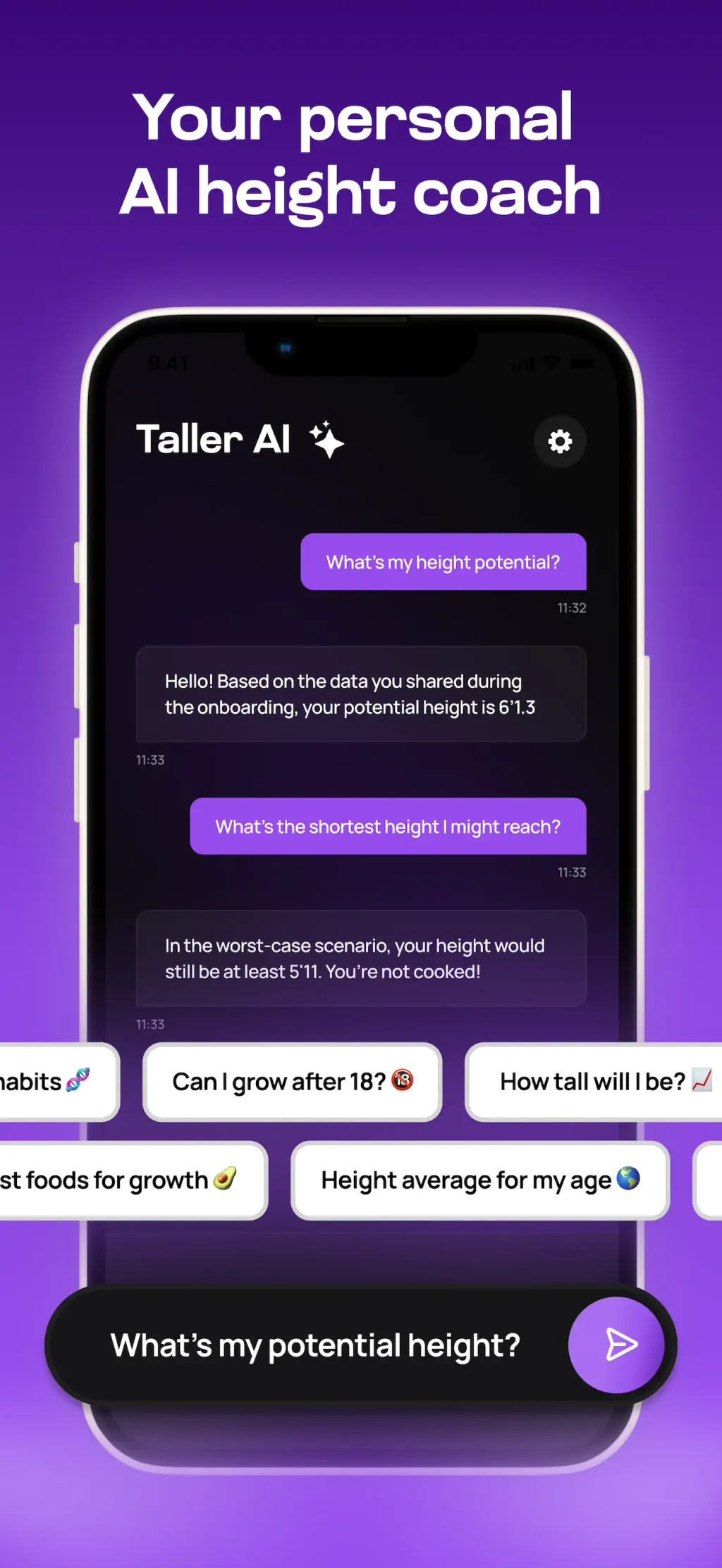 Taller - Maximize your height App Store screenshot 3