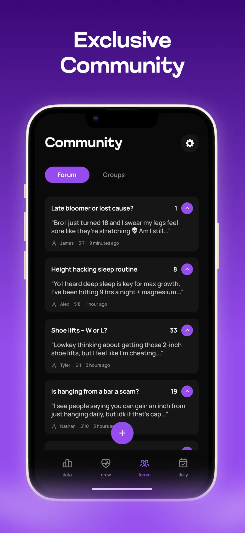 Taller - Maximize your height App Store screenshot 5