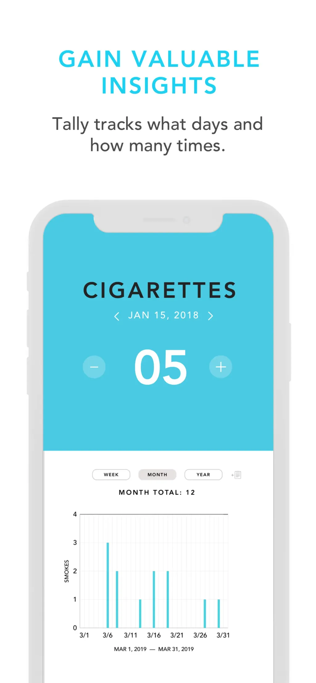 Tally: The Anything Tracker App Store screenshot 5