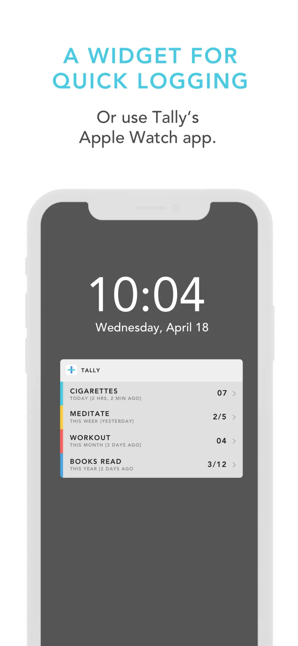 Tally: The Anything Tracker App Store screenshot 8