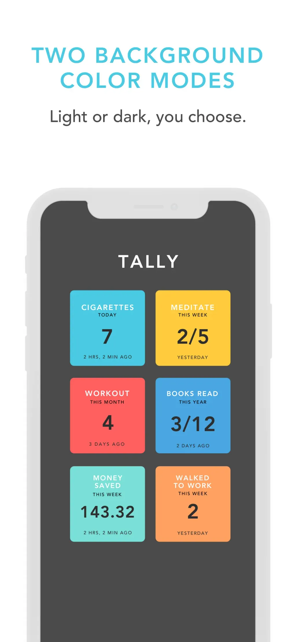 Tally: The Anything Tracker App Store screenshot 9