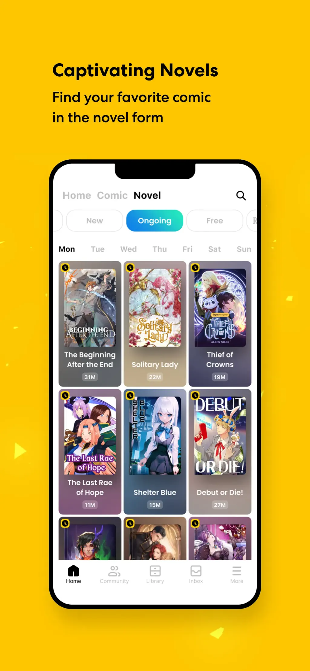 Tapas – Comics and Novels App Store screenshot 4