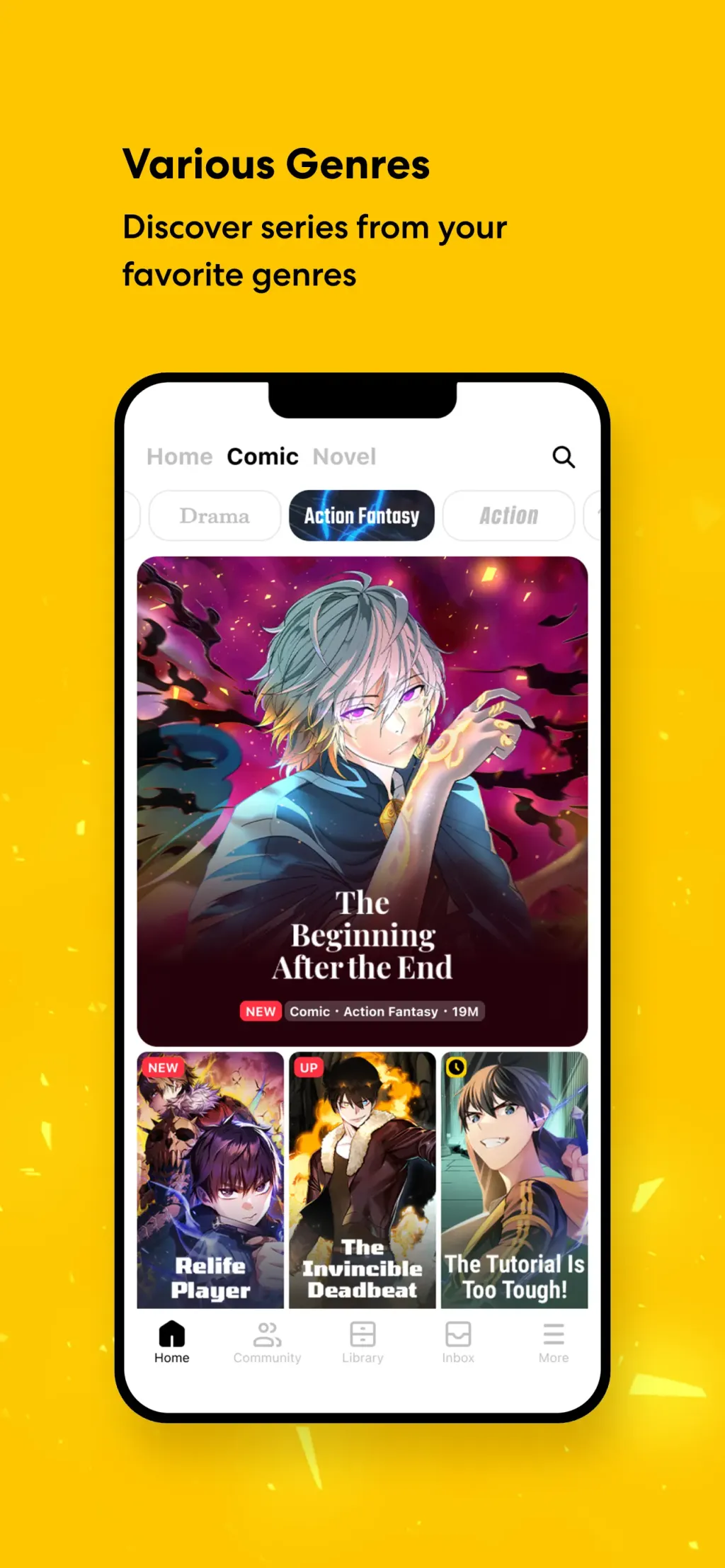 Tapas – Comics and Novels App Store screenshot 5