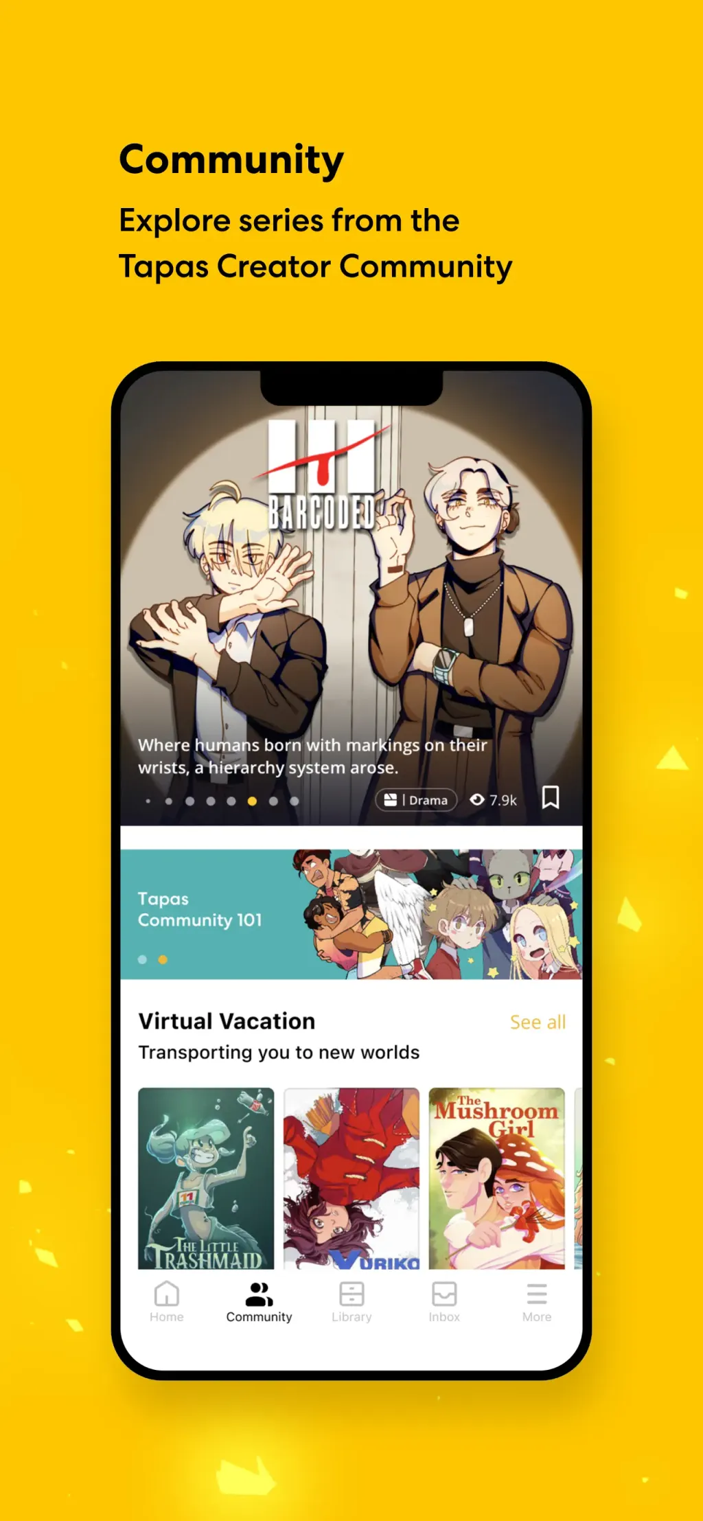 Tapas – Comics and Novels App Store screenshot 6