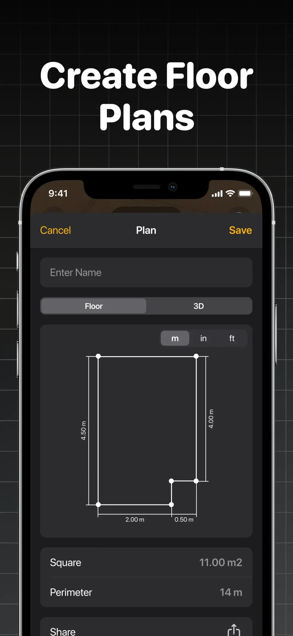 The Tape Measure & 3D Scanner App Store screenshot 6