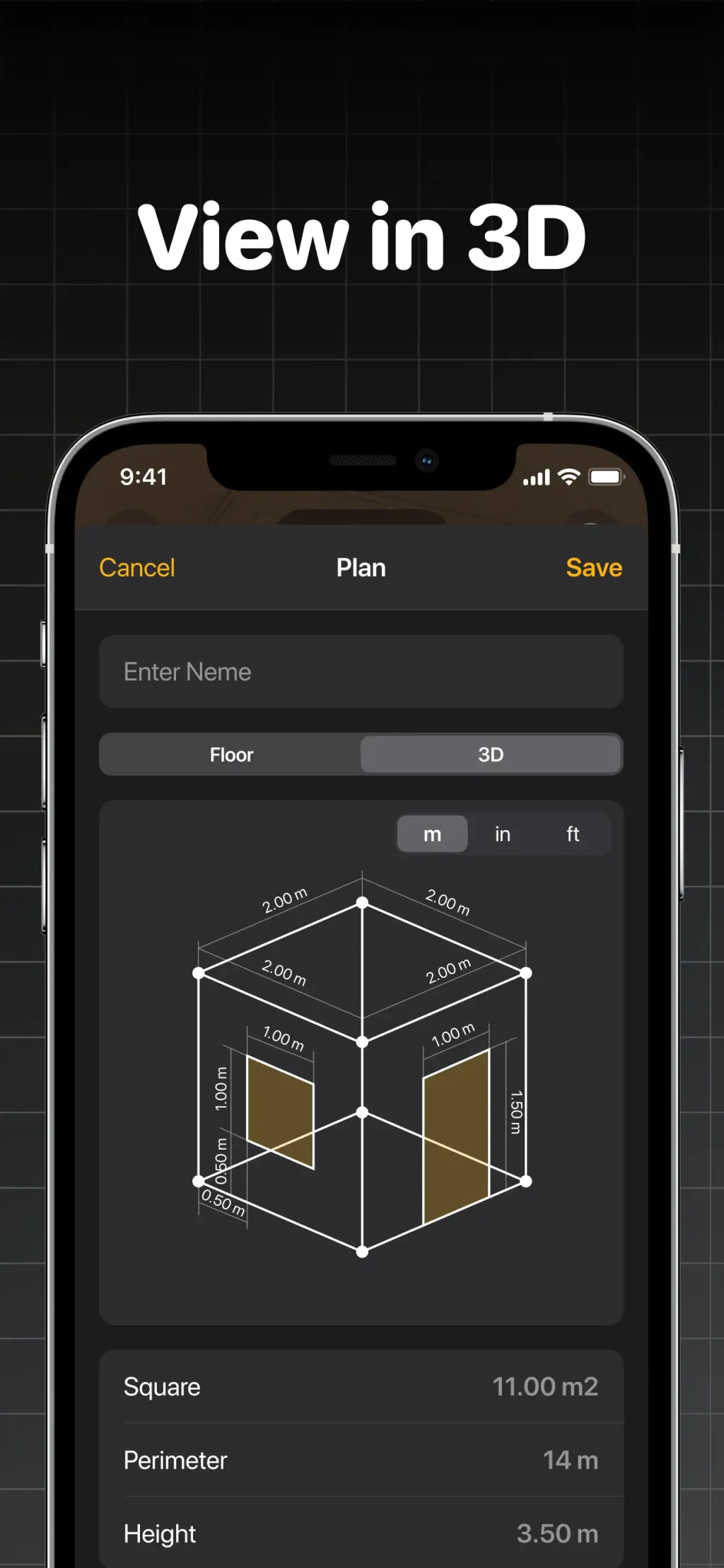 The Tape Measure & 3D Scanner App Store screenshot 7