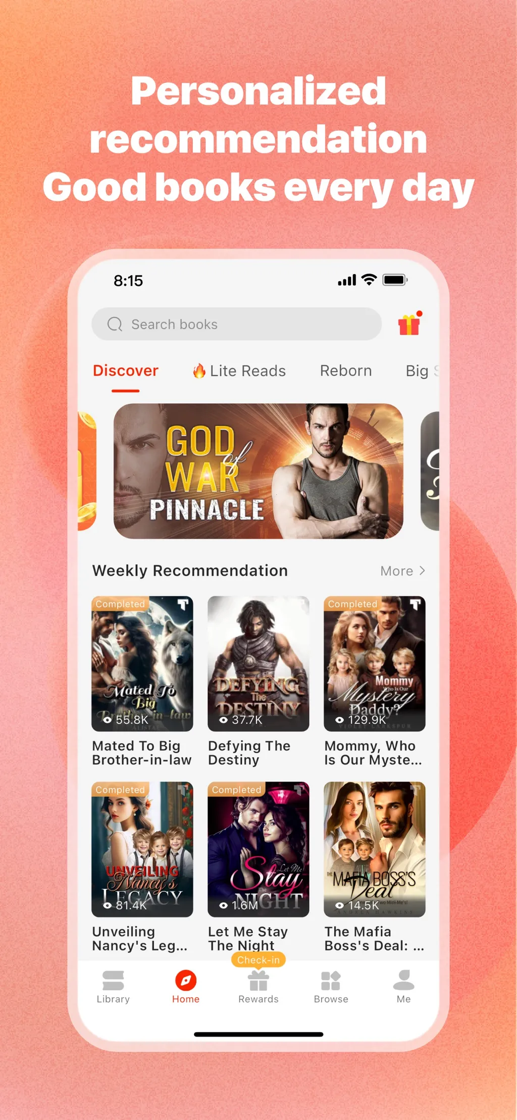 Tapon - Stories & Novels App Store screenshot 2