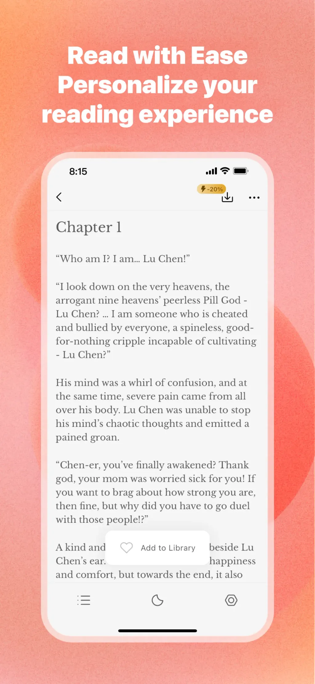 Tapon - Stories & Novels App Store screenshot 5