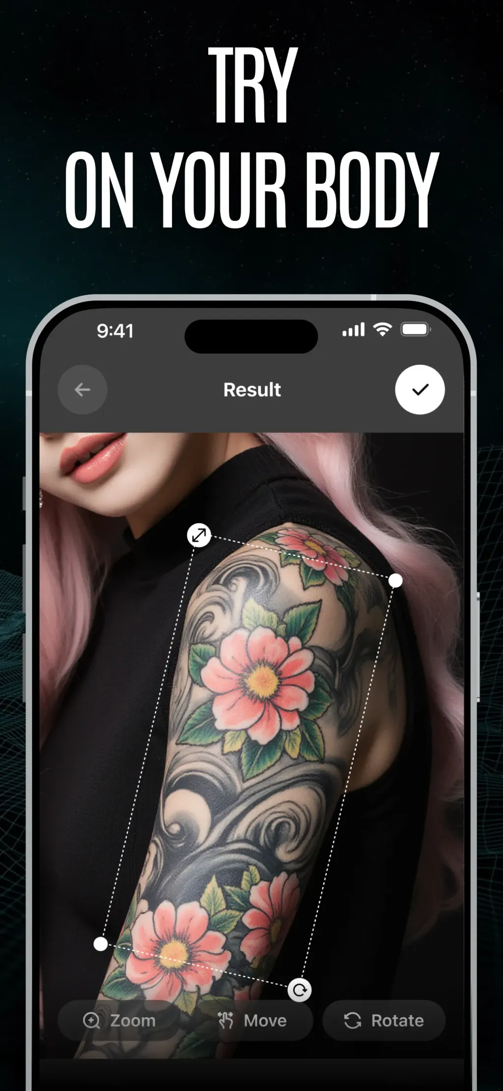 Tattoo AI Design Generator App Store screenshot 2