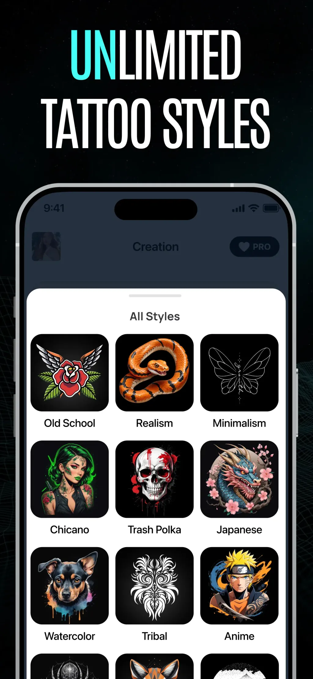 Tattoo AI Design Generator App Store screenshot 5