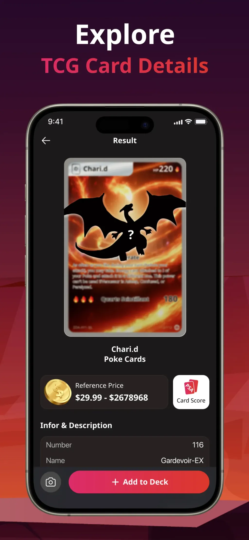 TCG Card Identifier Value App Store screenshot 3