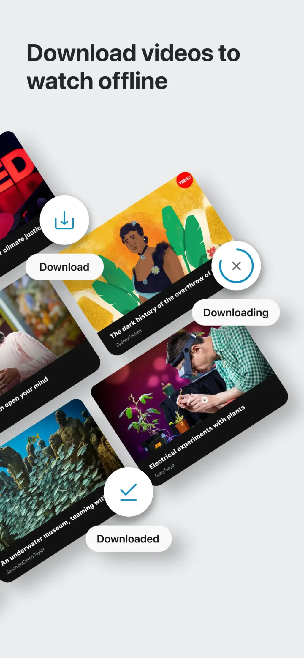TED Talks: Watch and Learn App Store screenshot 4