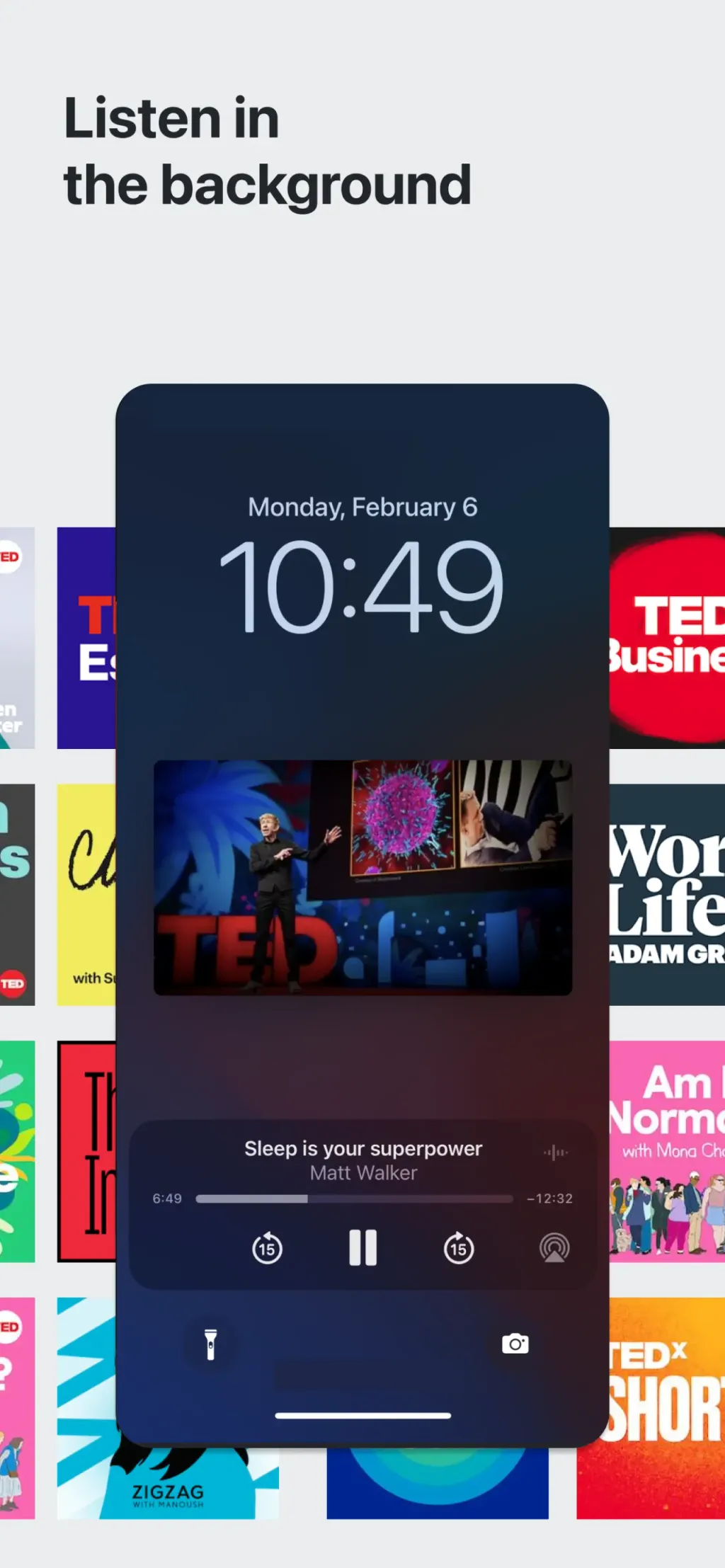 TED Talks: Watch and Learn App Store screenshot 8