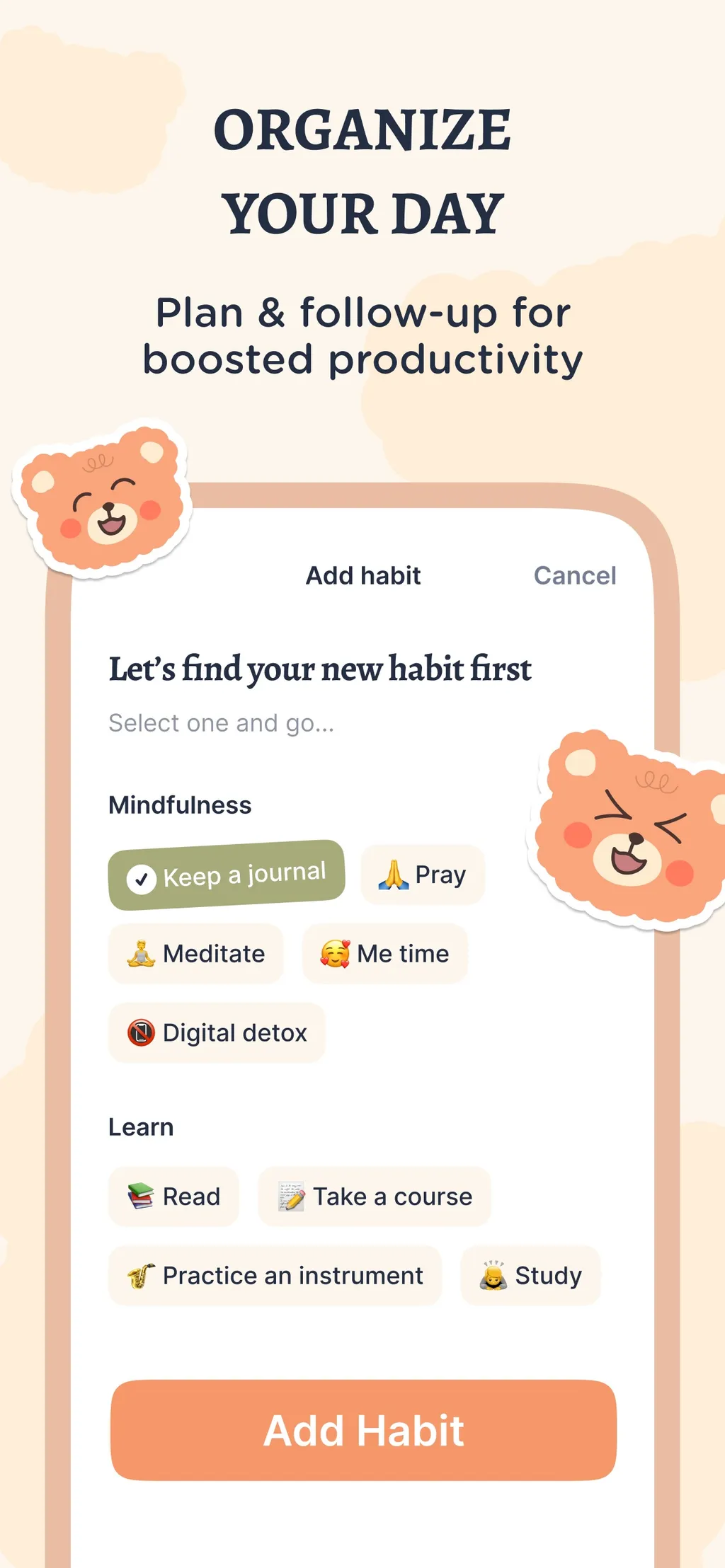 TeddyCare: Daily Routine Plan App Store screenshot 4
