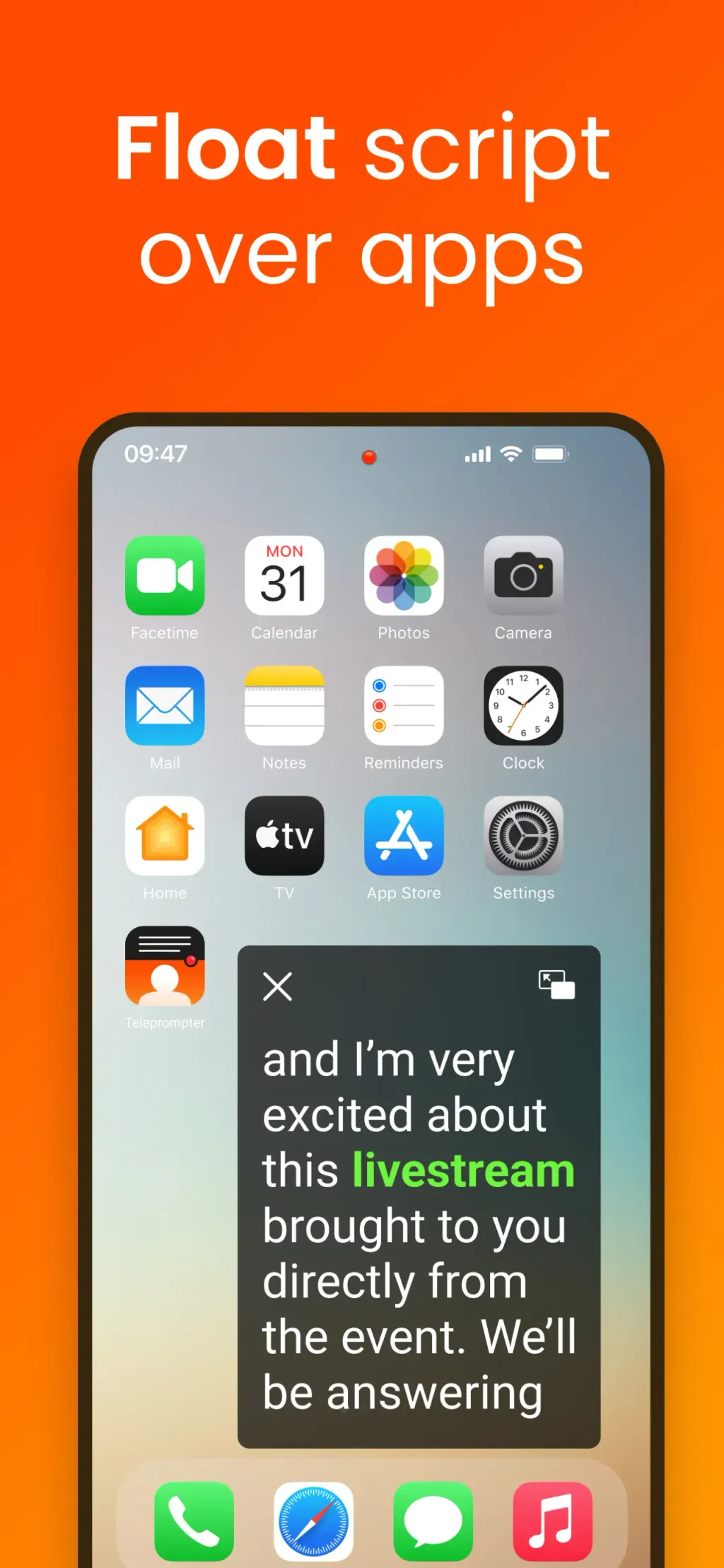 Teleprompter for Video App Store screenshot 7