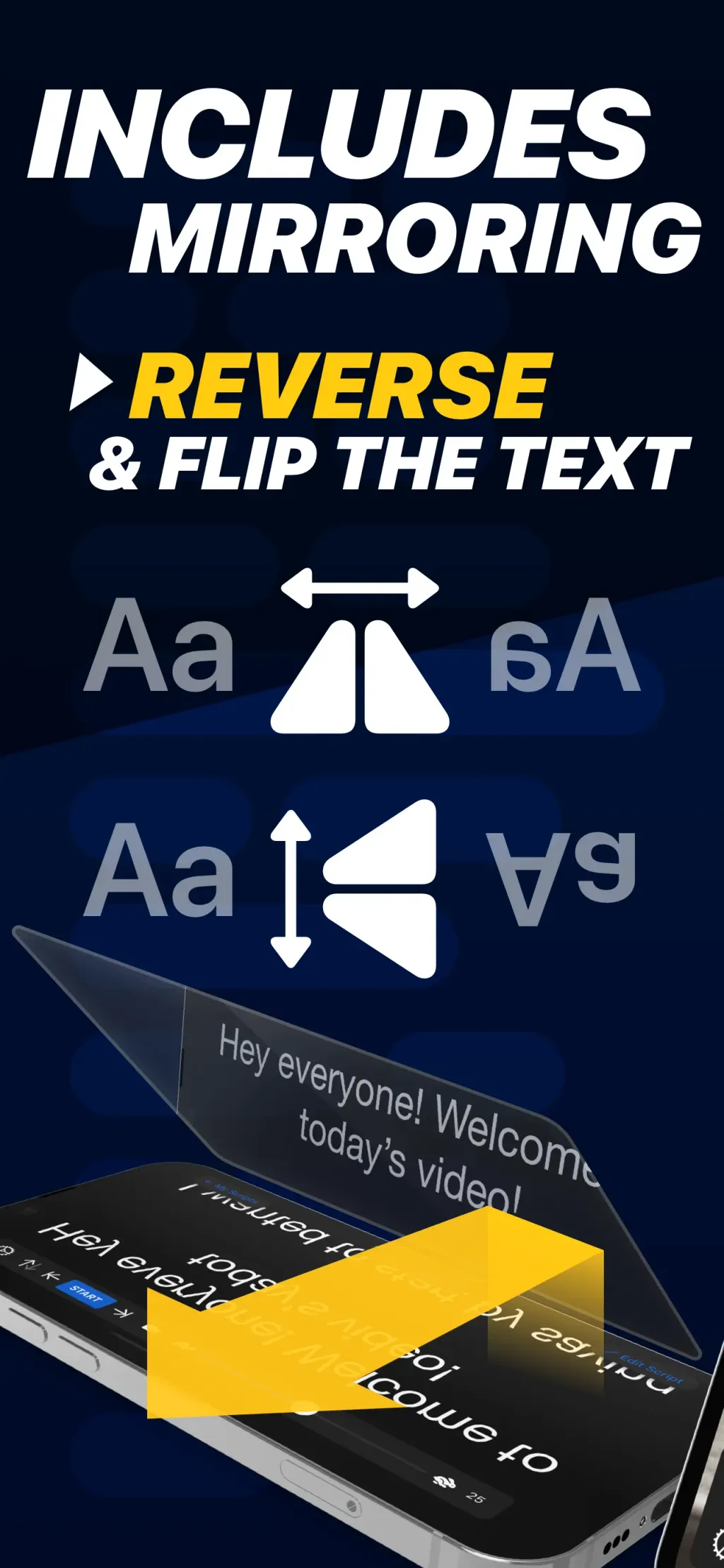 Teleprompter App Store screenshot 2
