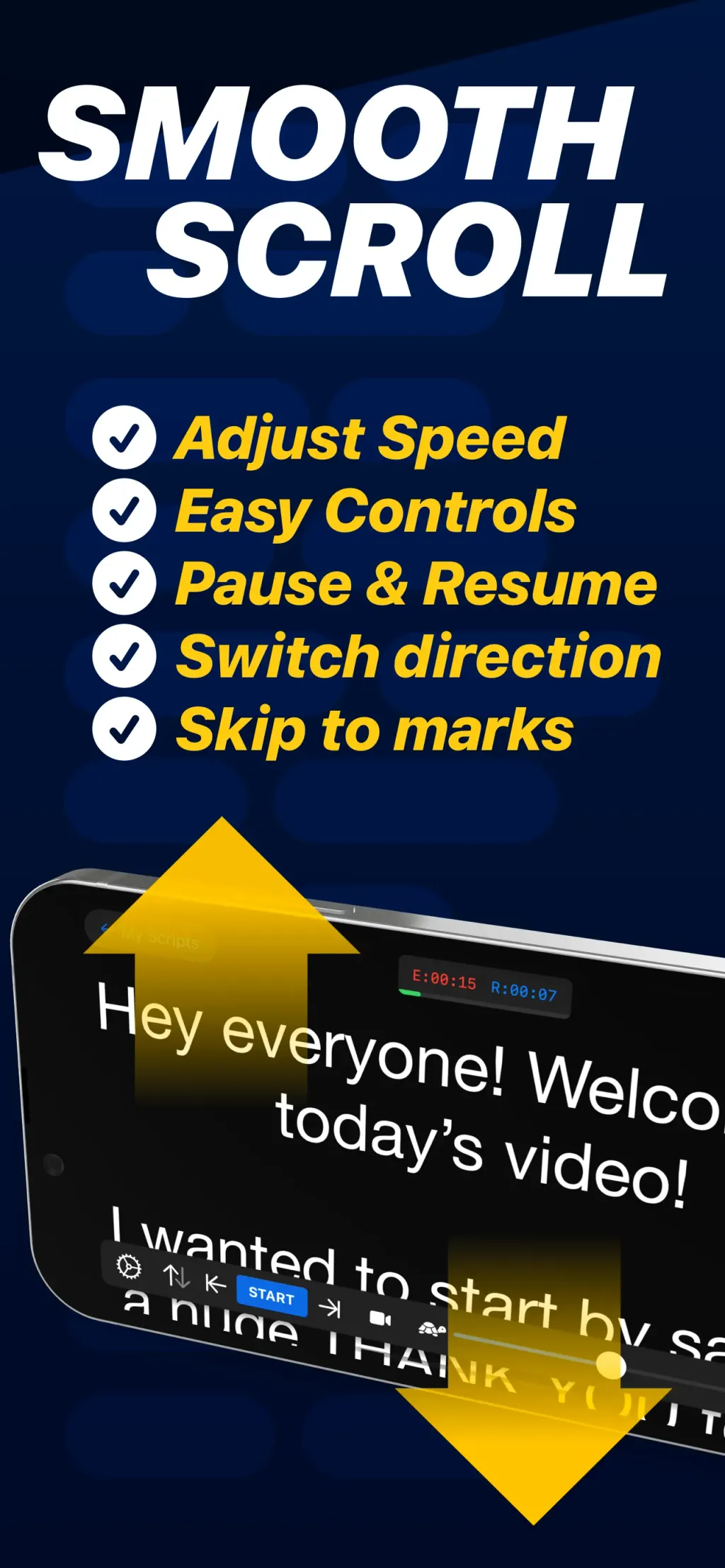 Teleprompter screenshot 4