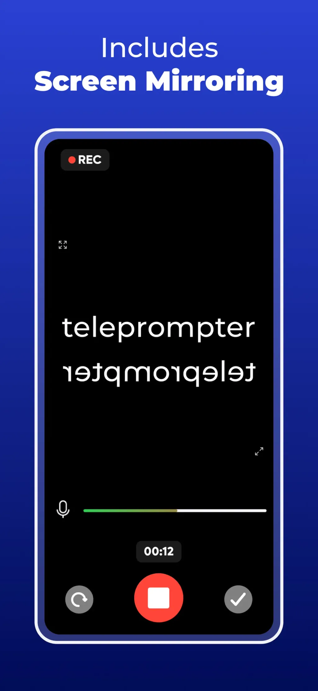 Teleprompter - VILO App Store screenshot 6