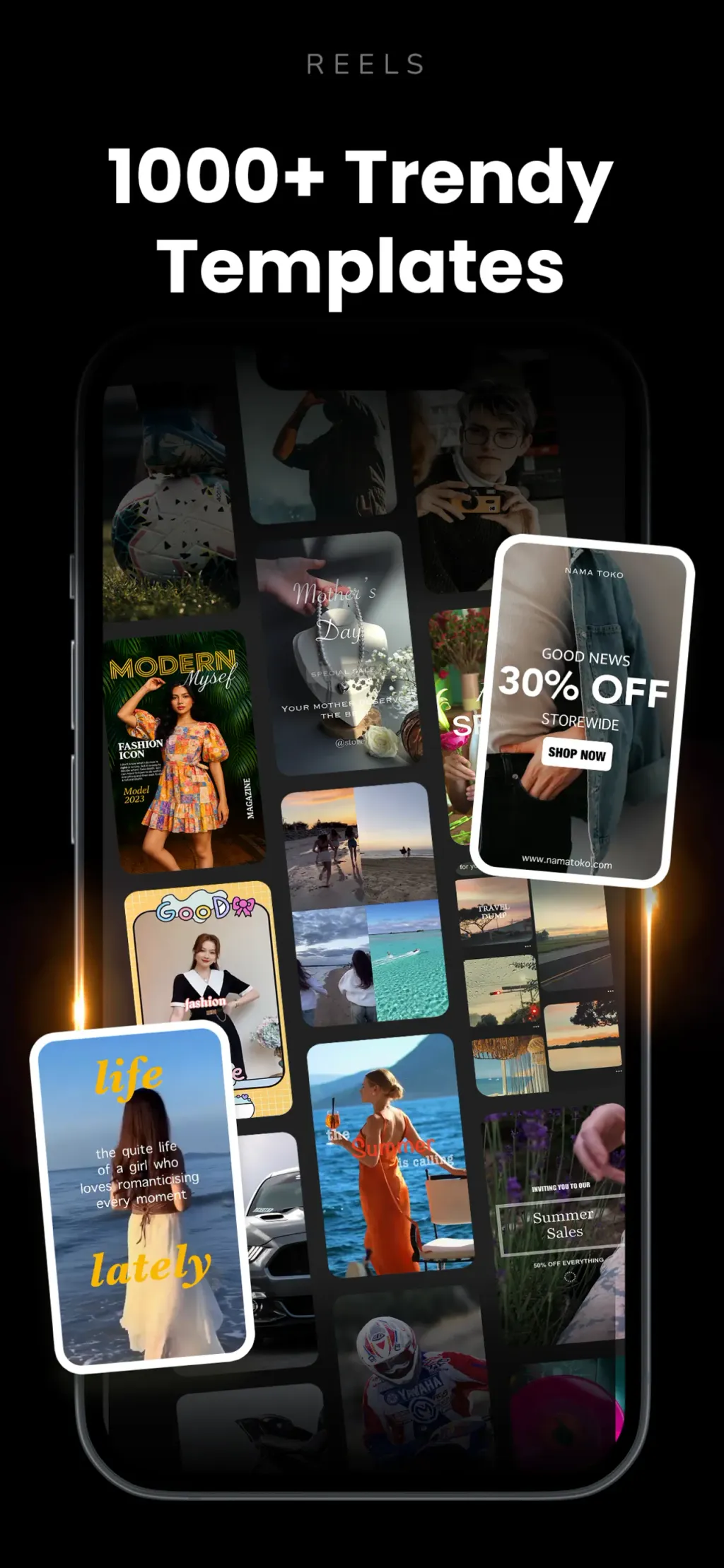 Templix - Reels Video Maker App Store screenshot 1