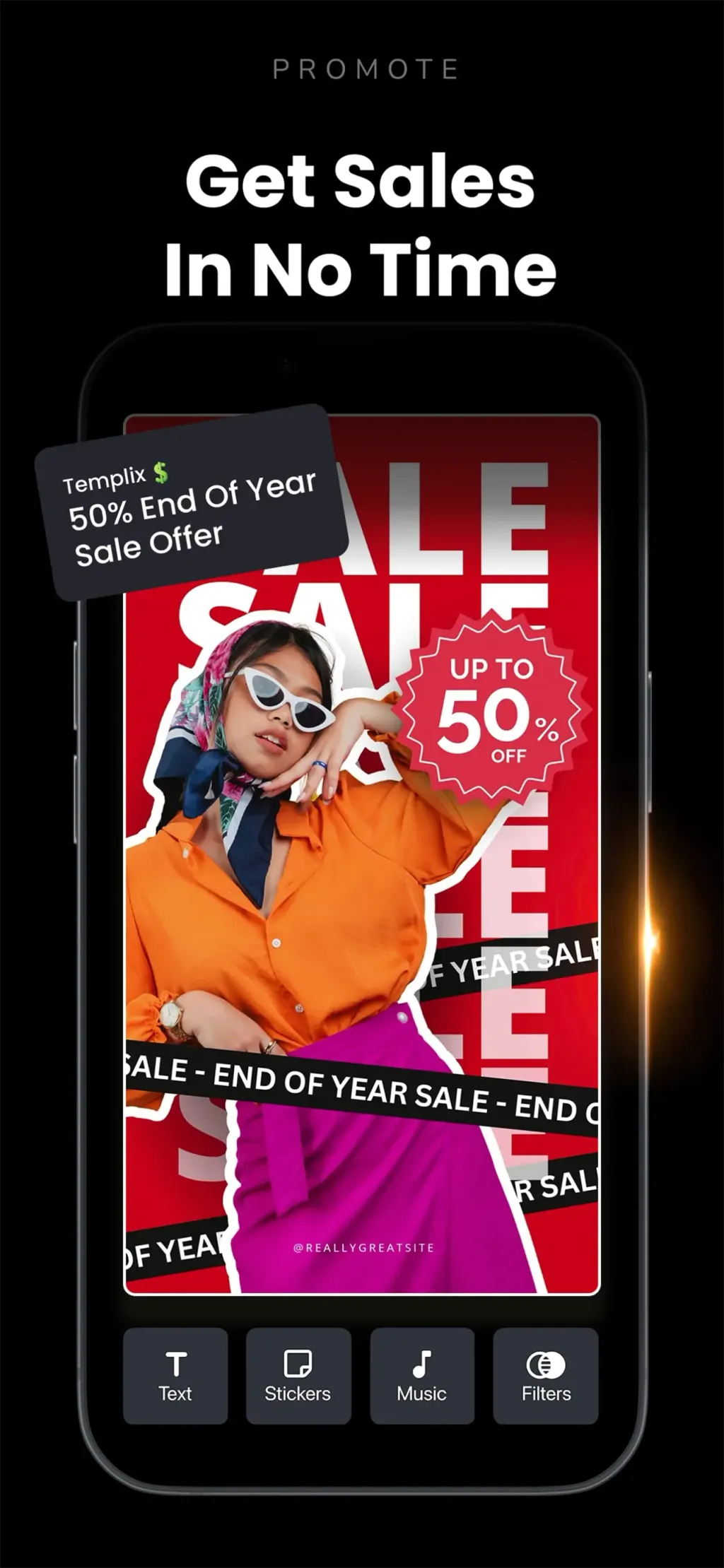 Templix - Reels Video Maker App Store screenshot 6