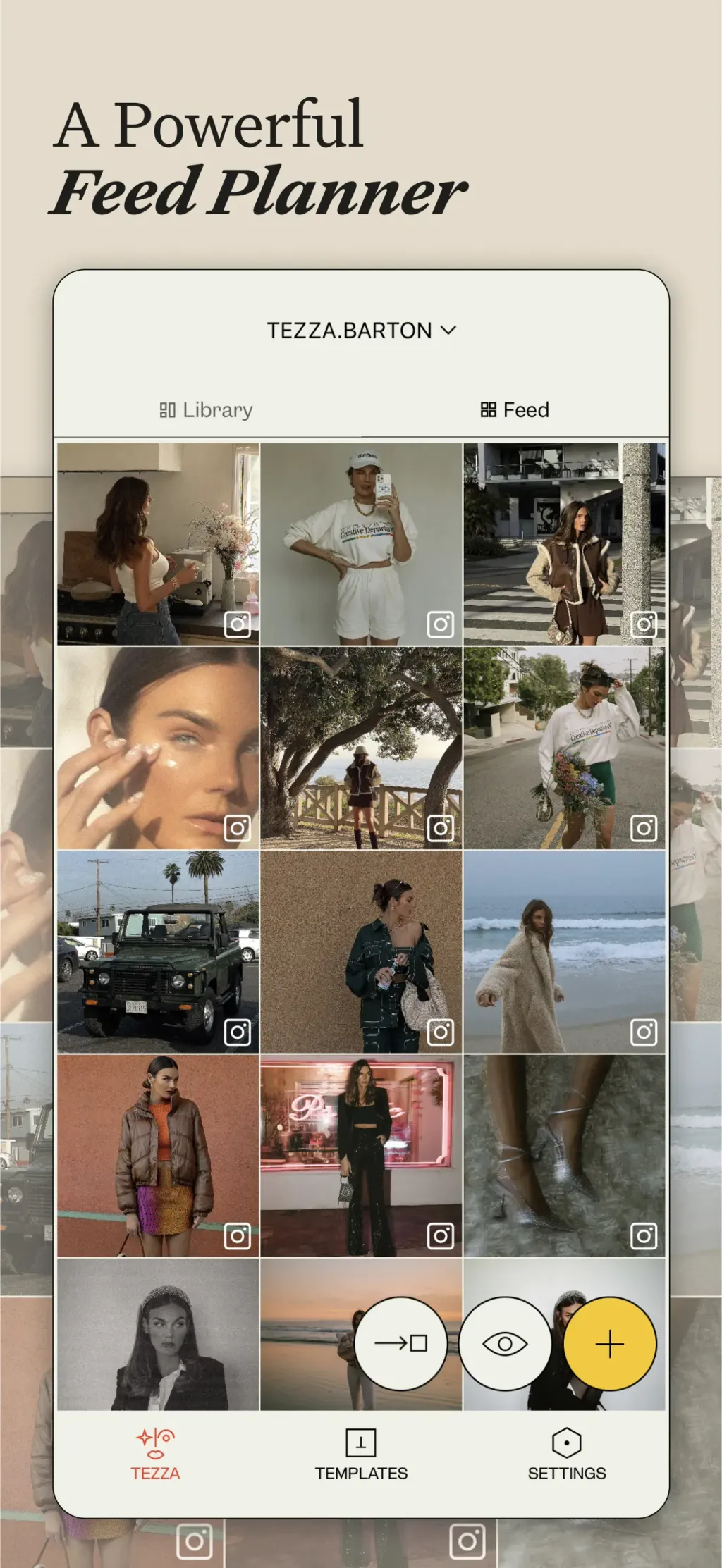 Tezza: Aesthetic Photo Editor screenshot 1