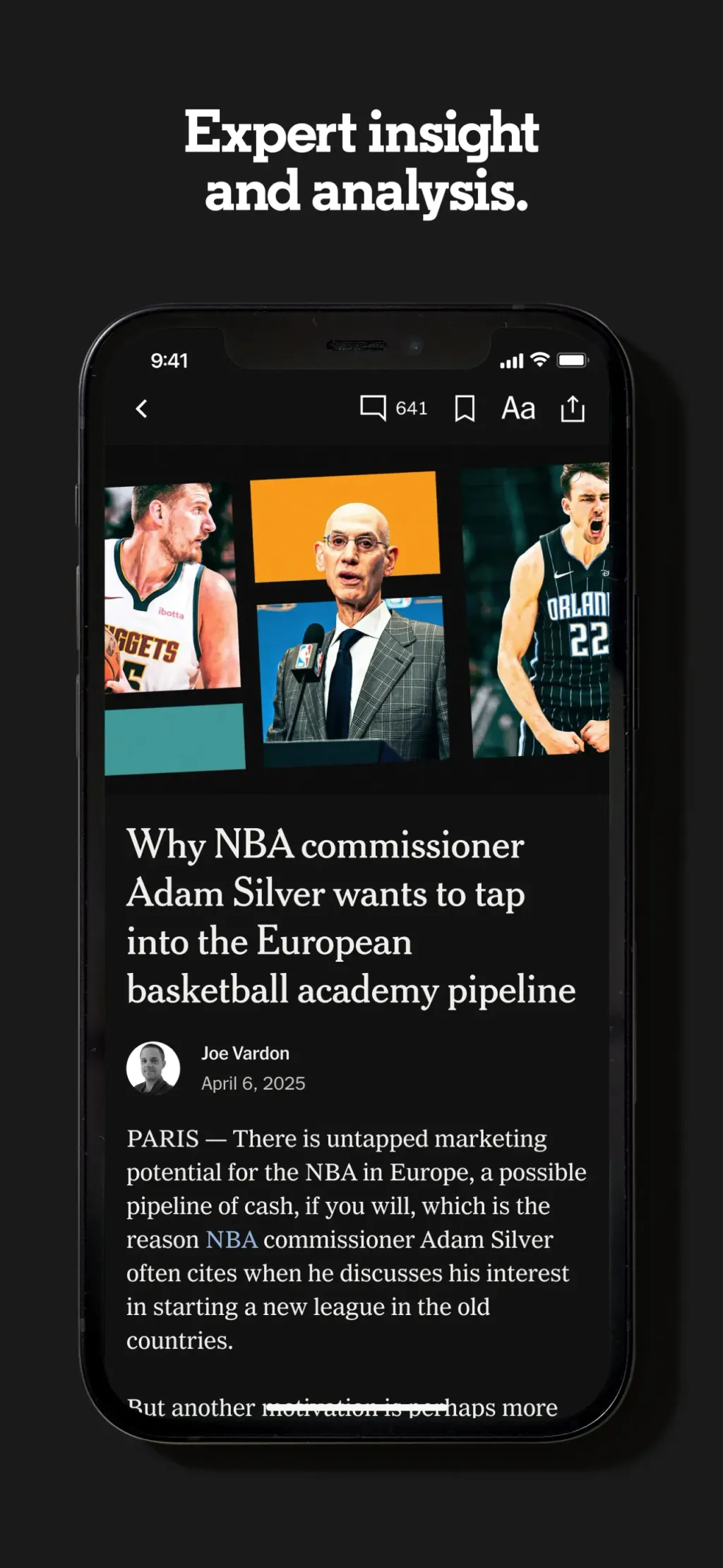 The Athletic: Sports News App Store screenshot 4