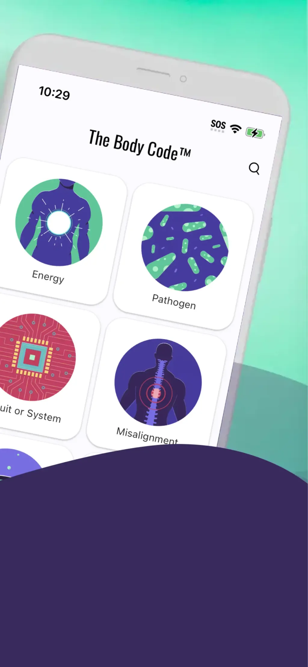 The Body Code System App Store screenshot 2