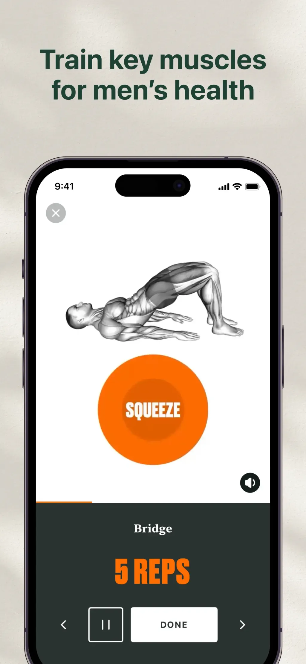 The Coach: Mens Health & Kegel screenshot 2