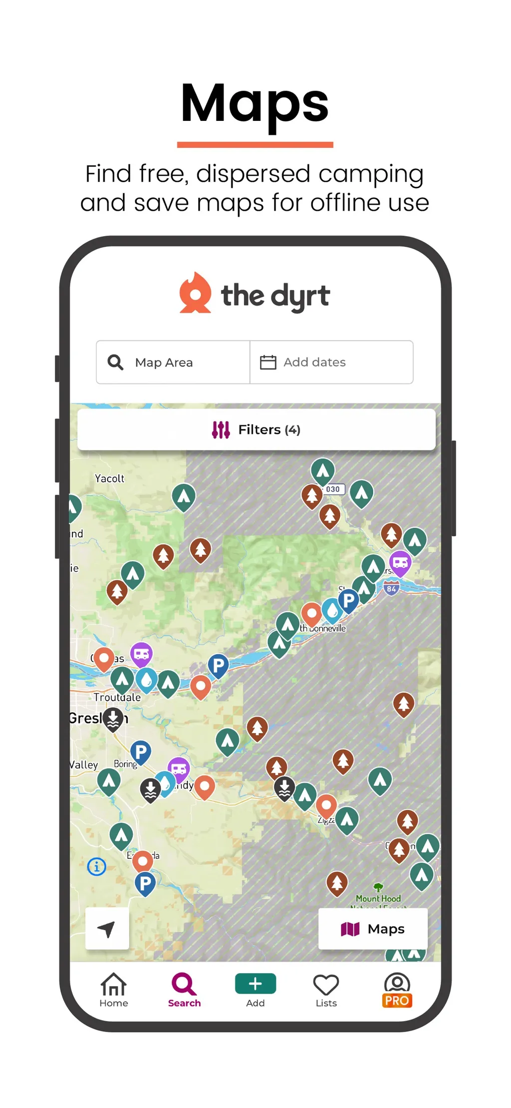 The Dyrt: RV & Free Camping App Store screenshot 6