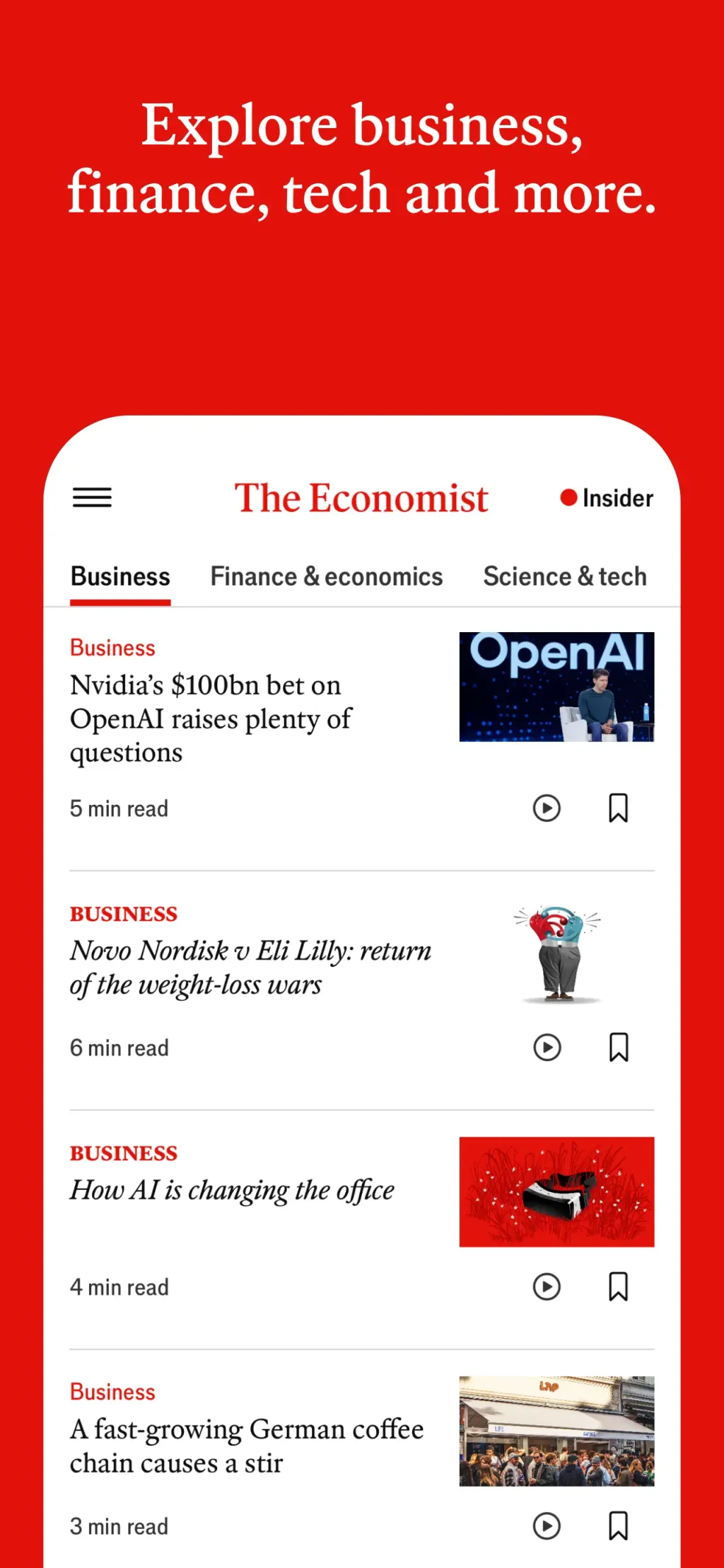The Economist: News & Analysis screenshot 1
