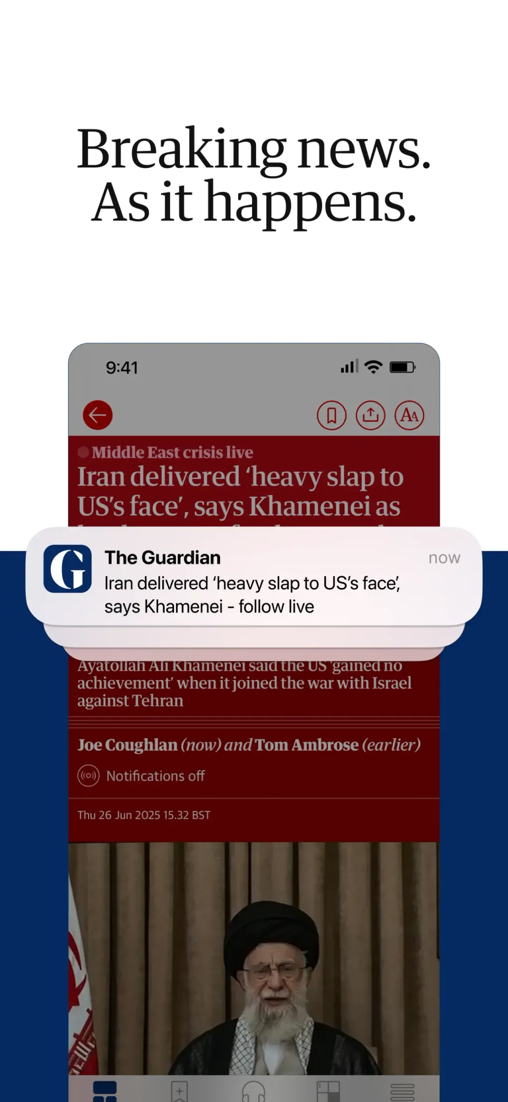 The Guardian - US & World News screenshot 1