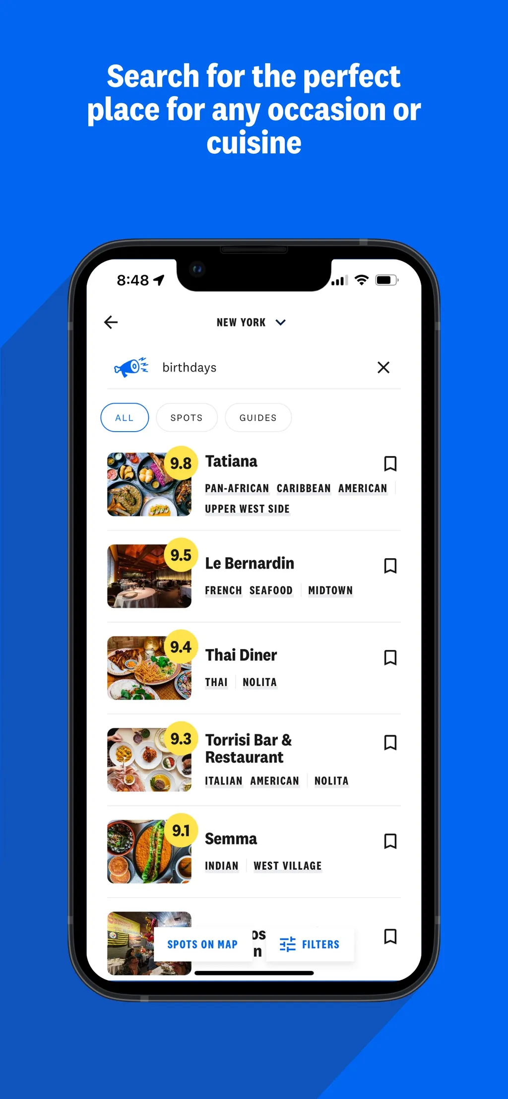 The Infatuation App Store screenshot 3