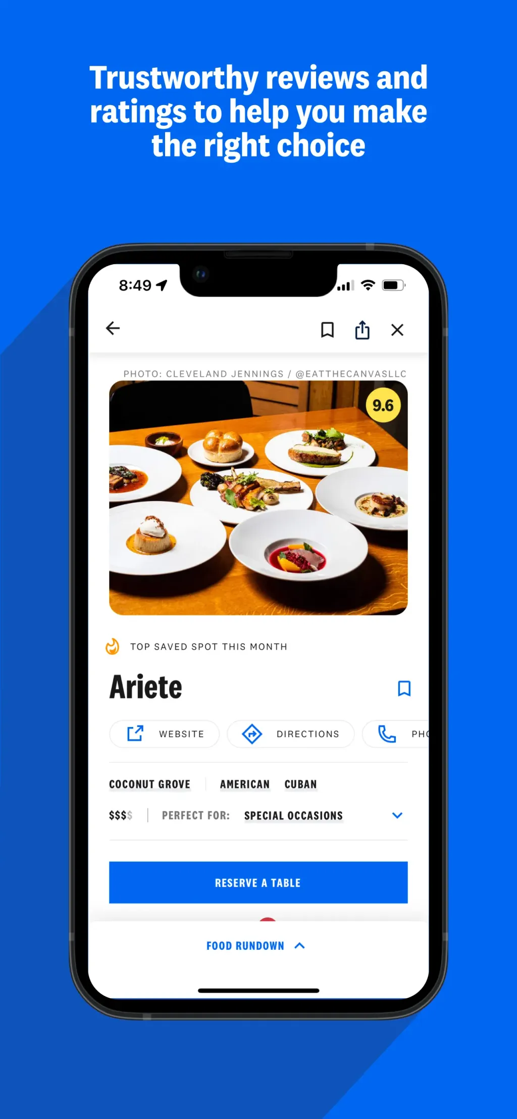 The Infatuation App Store screenshot 5