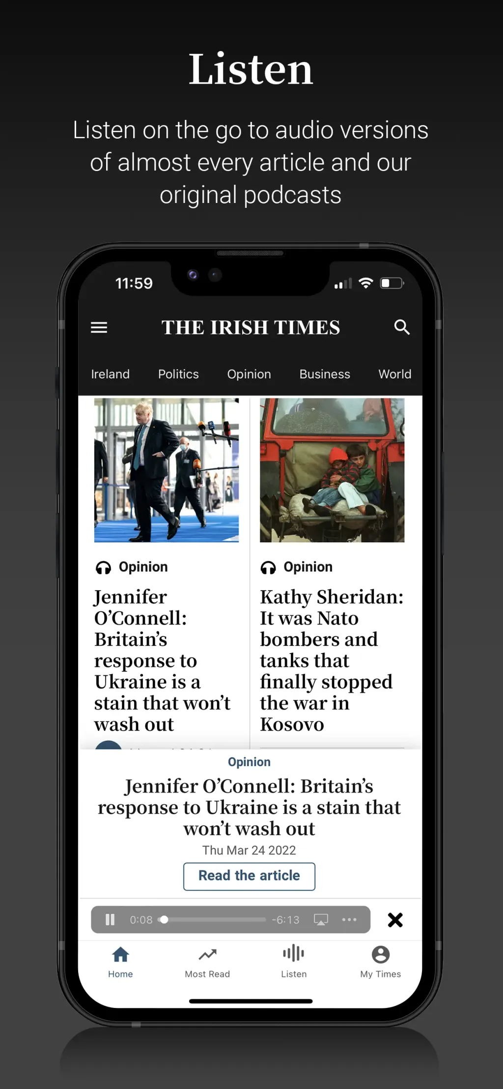 The Irish Times App Store screenshot 5