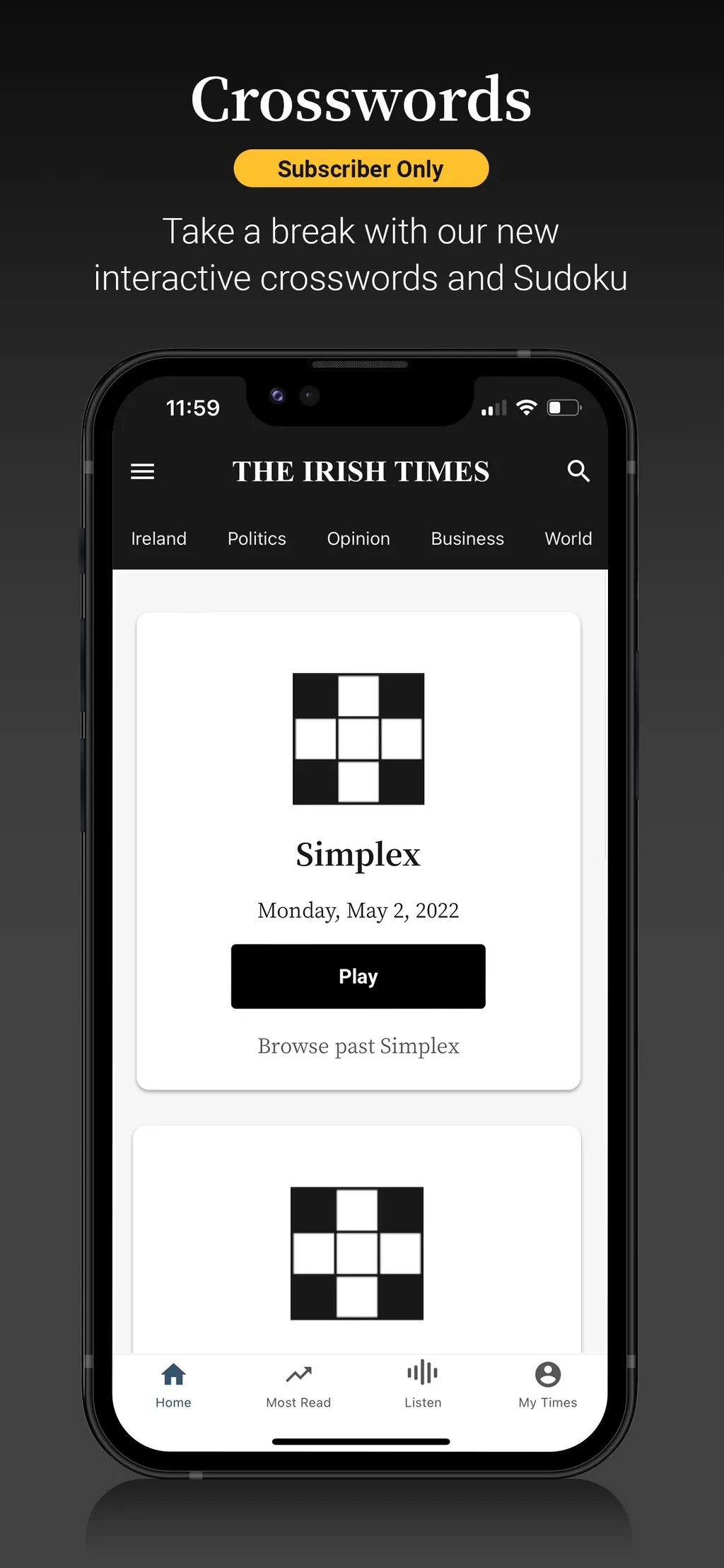 The Irish Times App Store screenshot 6