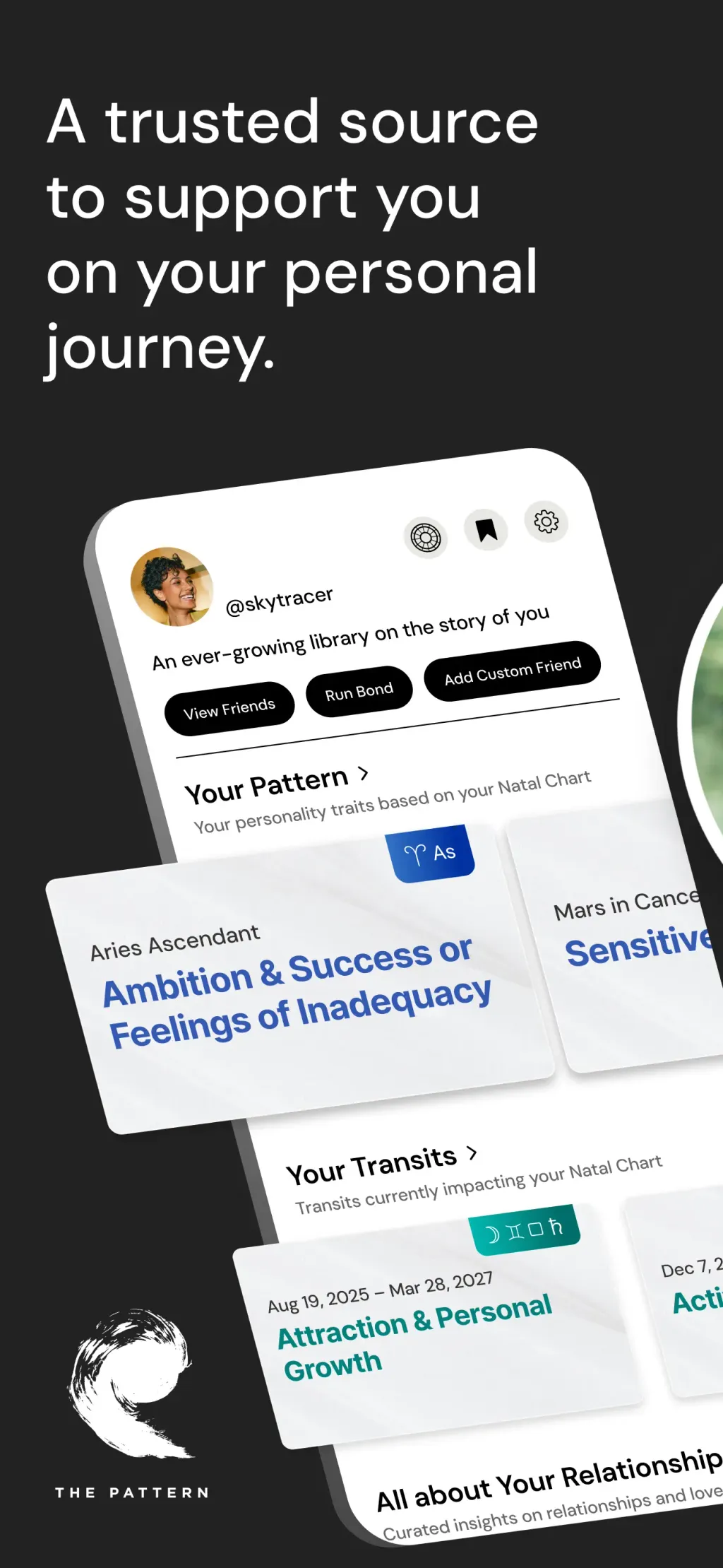 The Pattern: Astrology App Store screenshot 1