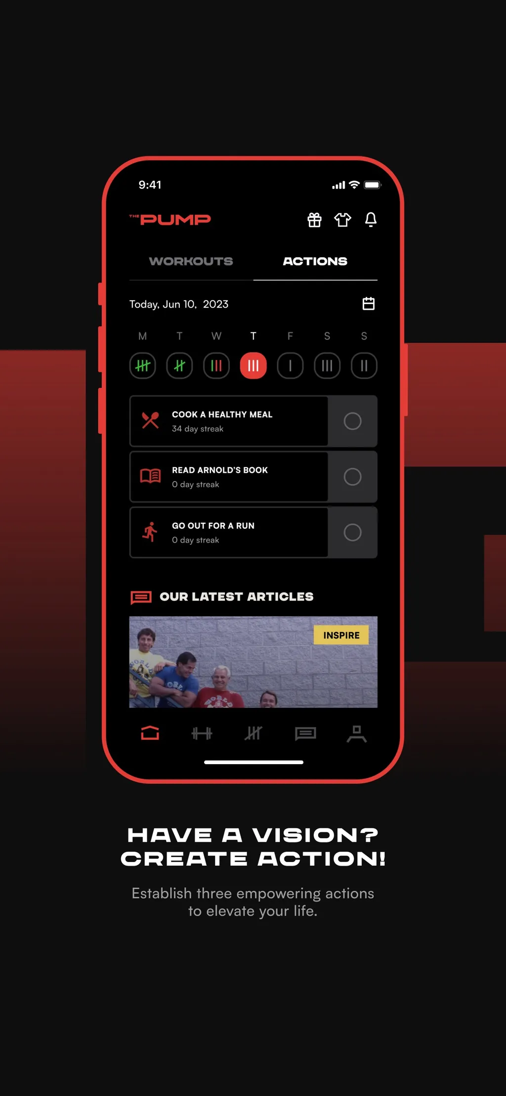Pump Club: Fitness + Nutrition App Store screenshot 8