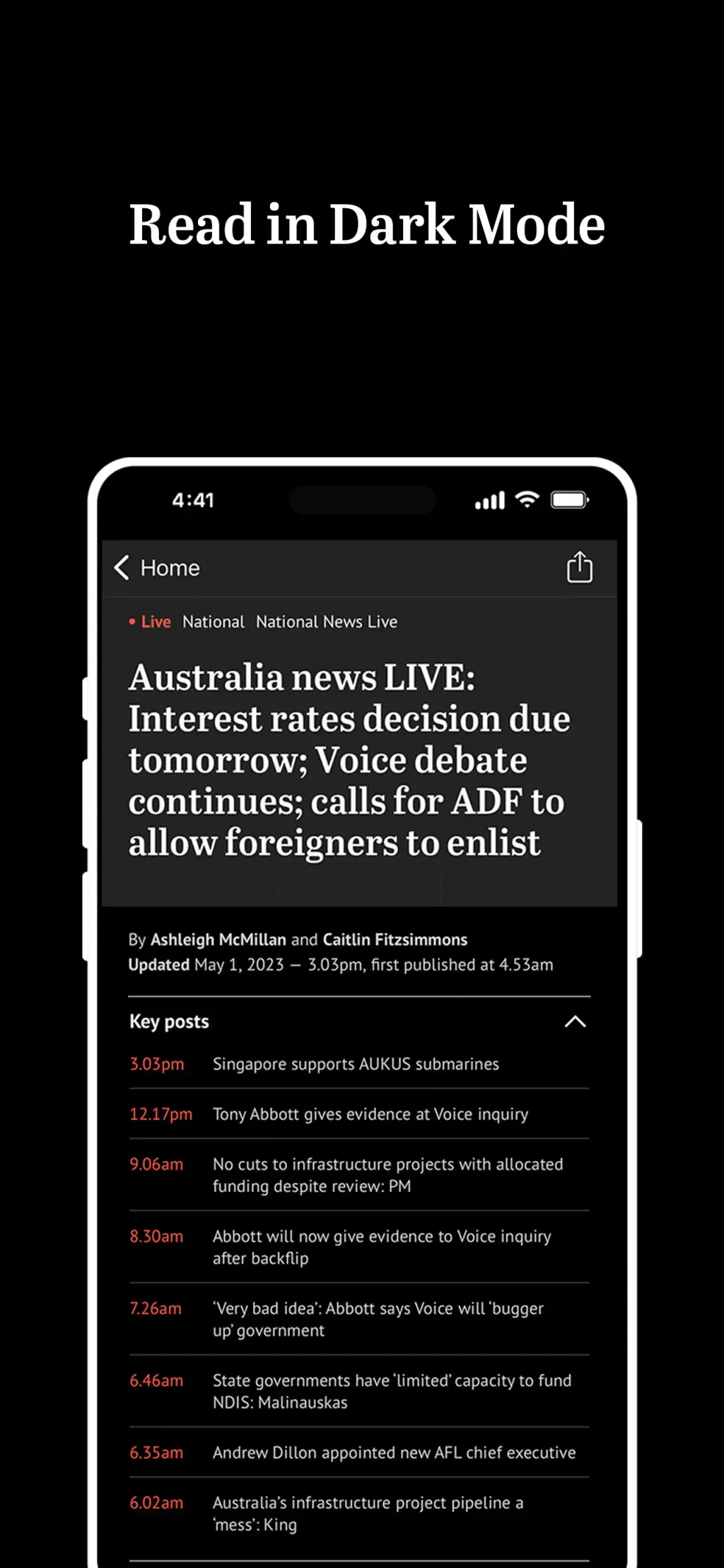 The Sydney Morning Herald App Store screenshot 8