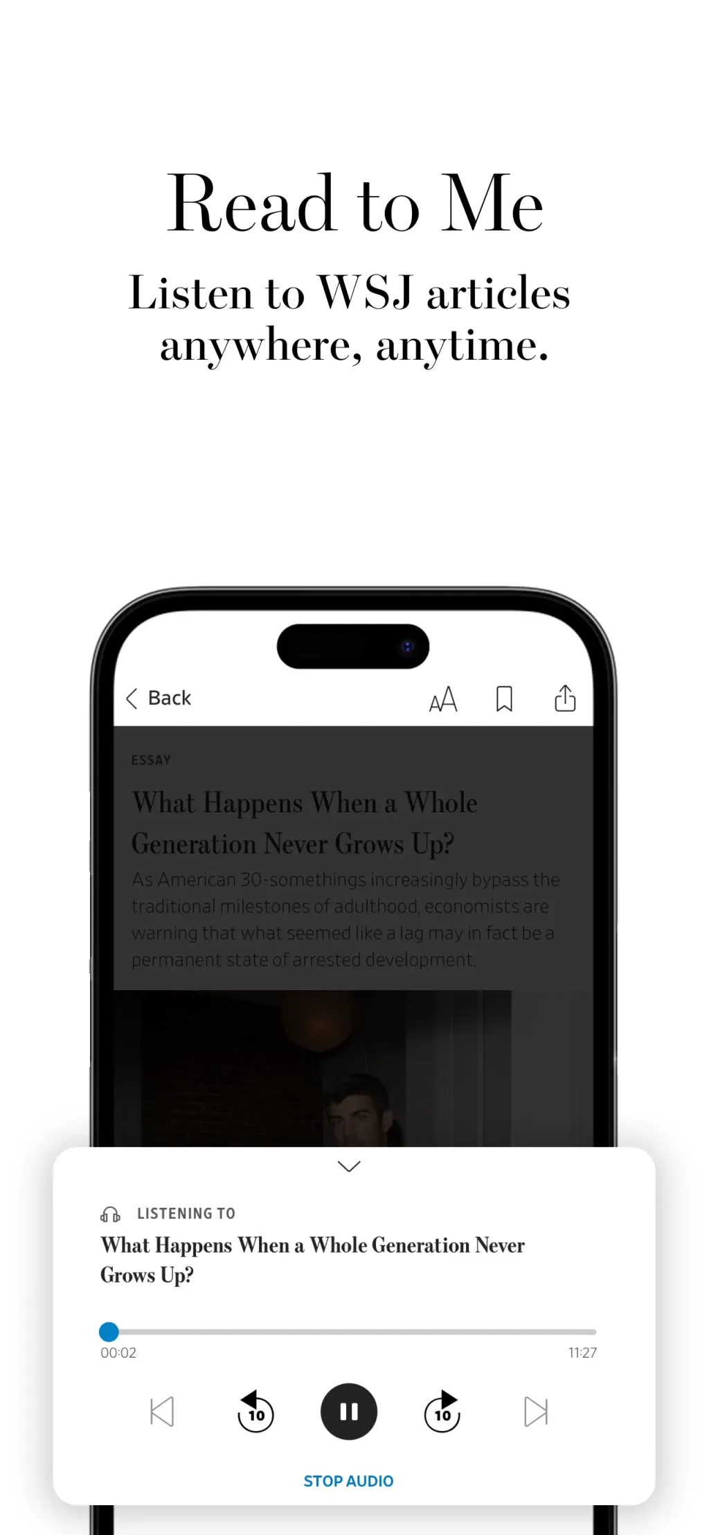 WSJ: Exclusive News & Insights App Store screenshot 5