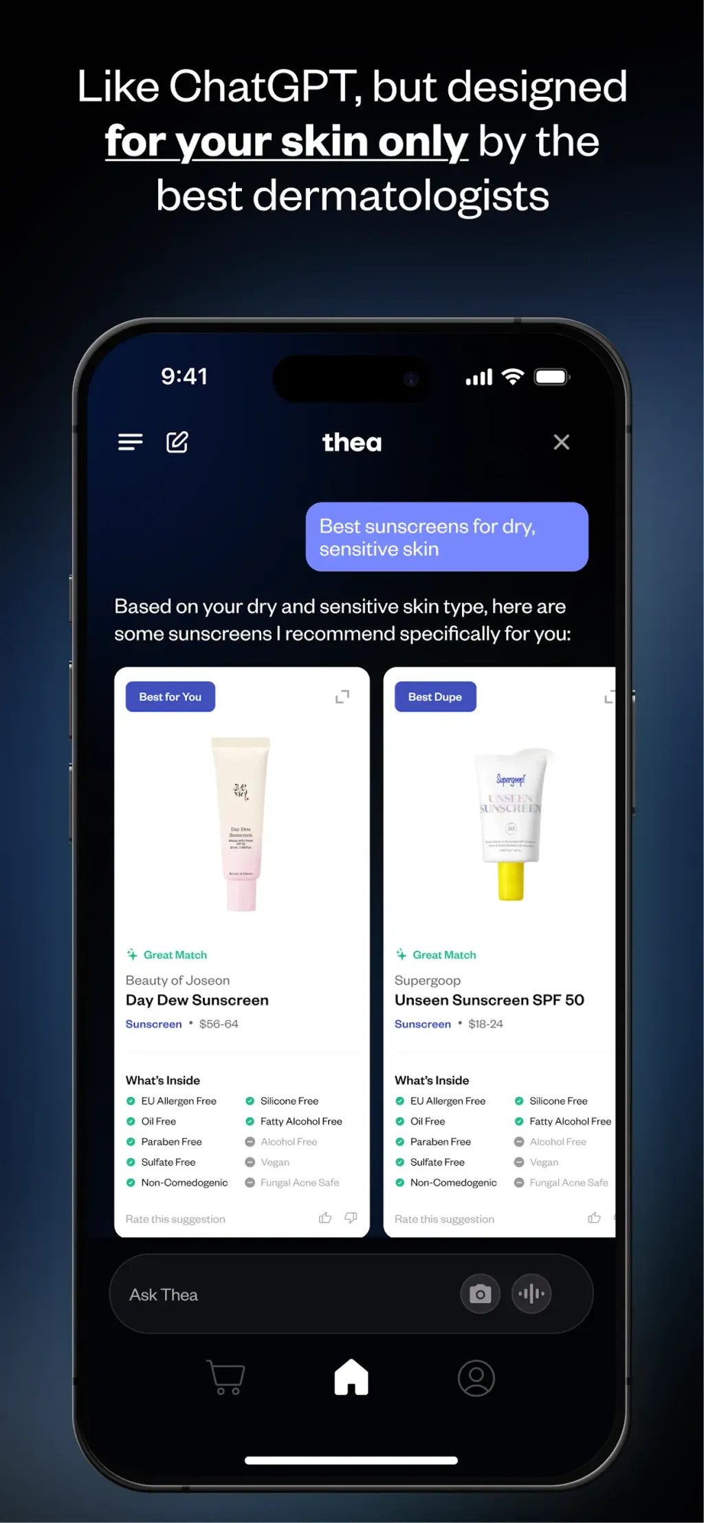 Thea - #1 Beauty App App Store screenshot 6